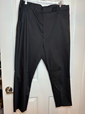 EUC HUGO HUGO BOSS Men’s Black Stretch Performance Pants Size 36R
